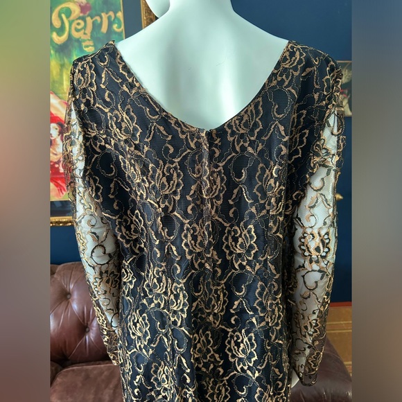 SOLDSOLDSOLD Vintage lace formal dress - Picture 7 of 8